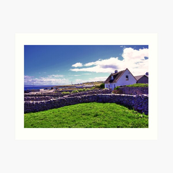 A day in Inis Oirr! Art Print