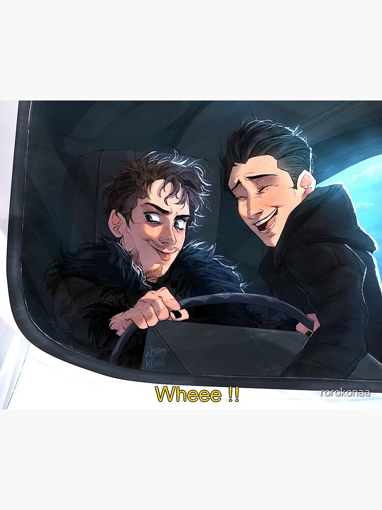 Klaus And Ben Hargreeves Sticker For Sale By Rorokonaa Redbubble 