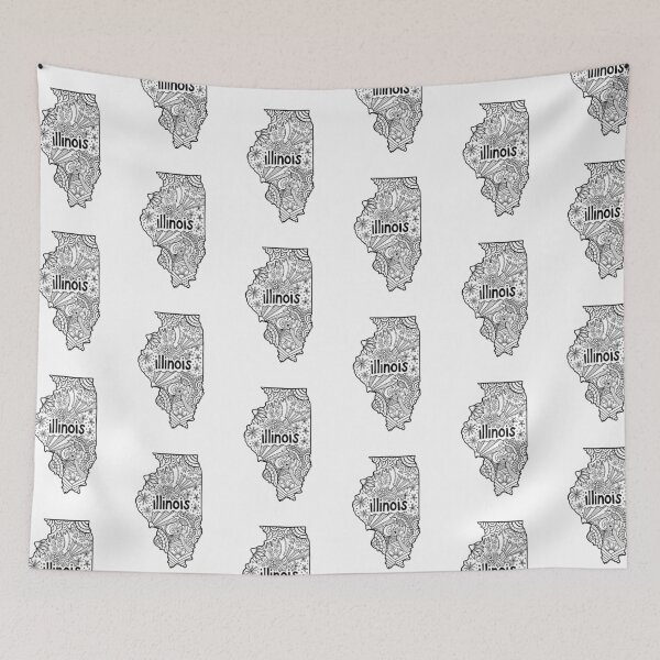 Item preview, Illinois Drawing designed and sold by Corey Paige Designs.