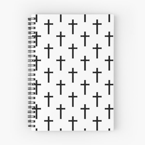Item preview, Black crosses on a white background designed and sold by crdraper.
