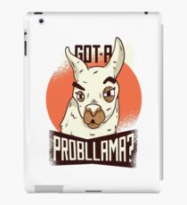 Funny animals Llama iPad Case/Skin