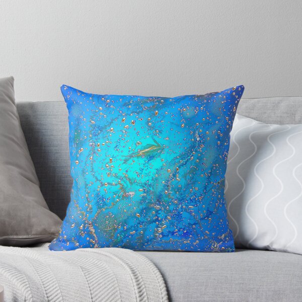 Item preview, Blue Abstract. Golden Rain designed and sold by runati.