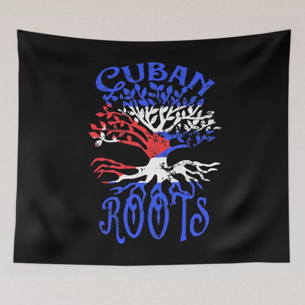 Item preview, Cuban Roots Cuba Flag Family Tree Heritage Ancestry designed and sold by LarkDesigns.
