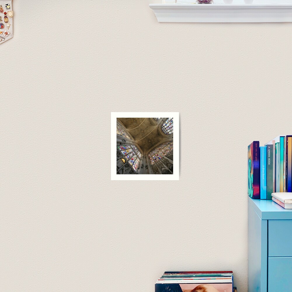 Kings College, Cambridge. Art Print