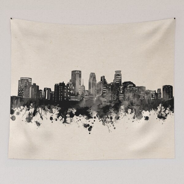 Item preview, minneapolis skyline designed and sold by BekimART.