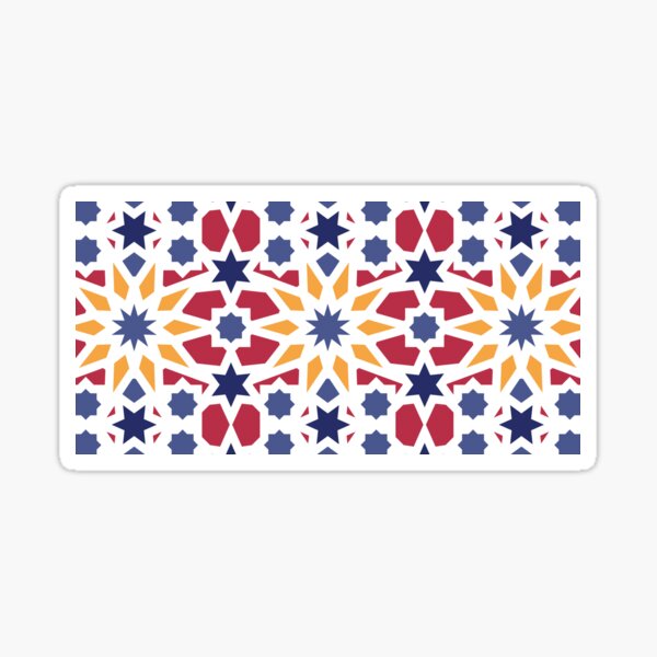 Zellige marocain Sticker