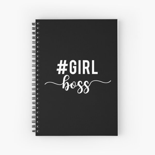 Girl Boss  Spiral Notebook
