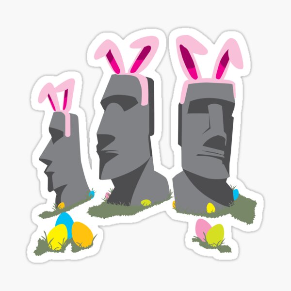 Easter Island Sticker