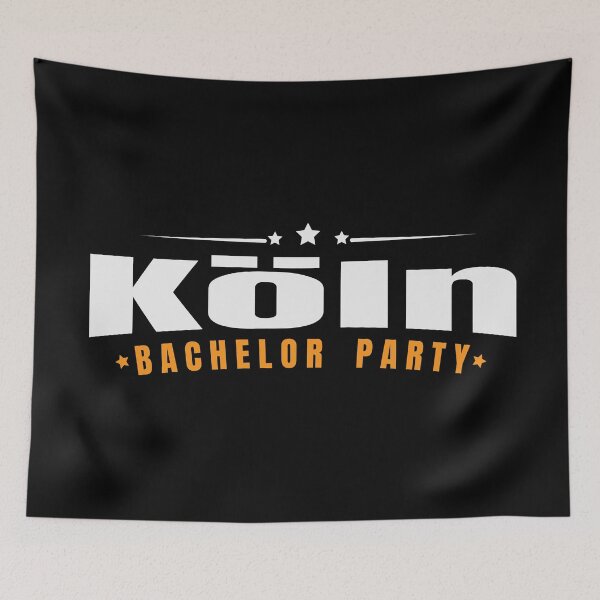 Item preview, Bachelor Party Shirt Köln Pre Wedding Celebration Tee designed and sold by haselshirt.