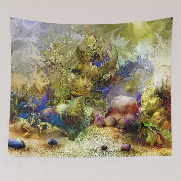 Item preview, Coral Reef Yellow 403 designed and sold by runati.