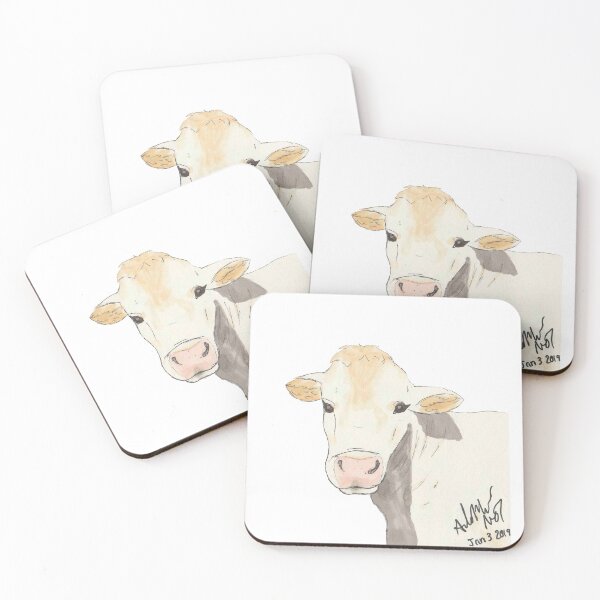 Item preview, A cow (transparent background) designed and sold by UnicornDaya.