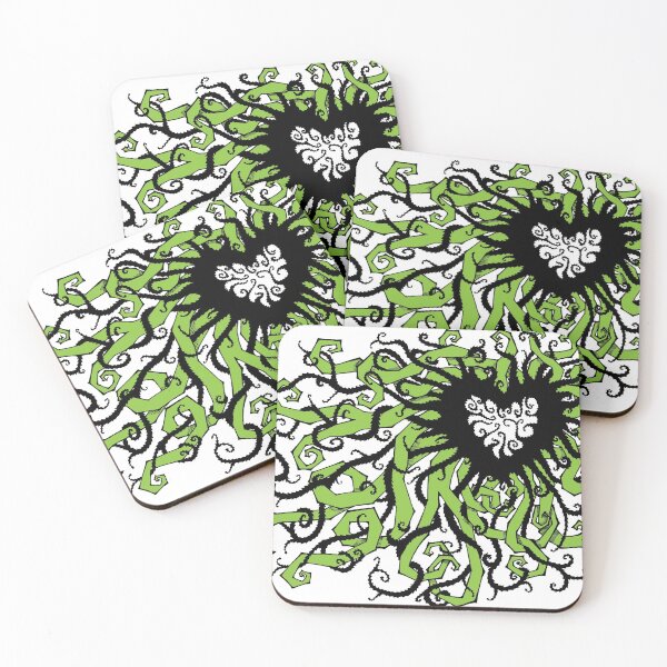 Item preview, Tangled Heart in Green designed and sold by Metallic Visions.