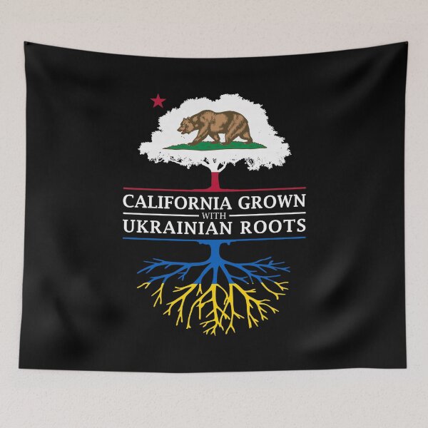 Item preview, California Grown with Ukraine Roots designed and sold by ockshirts.