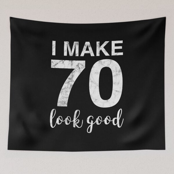 Item preview, I Make 70 Look Good 70th Birthday Gift Idea designed and sold by haselshirt.