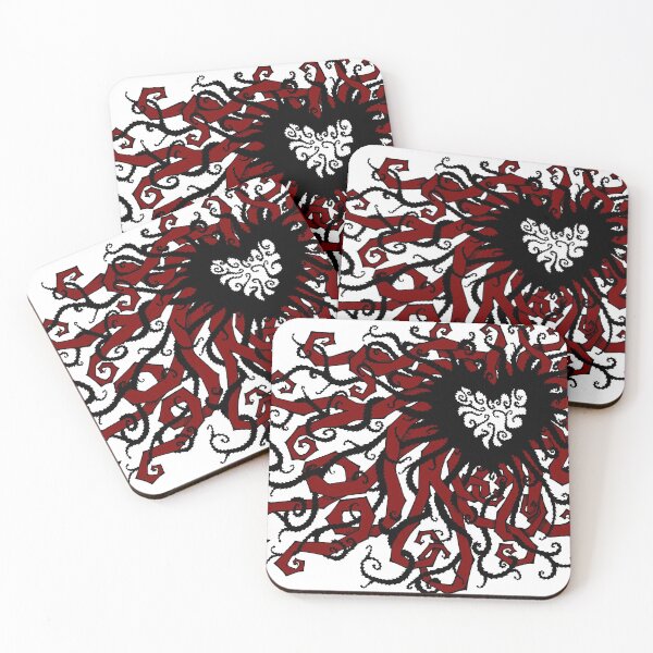 Item preview, Tangled Heart in Red designed and sold by Metallic Visions.