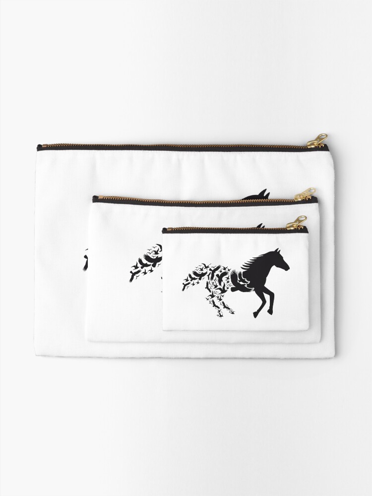 Womens Coin Pouches Birds,Flying Birds at Dusk,Toiletry wallet card