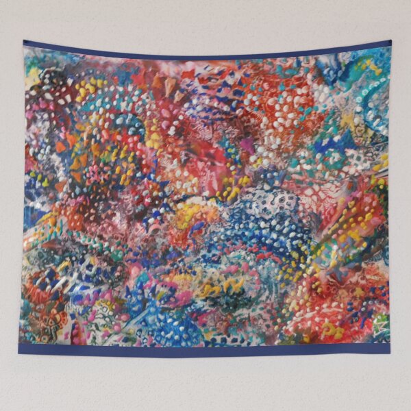 Item preview, "Doily" (encaustic art)  designed and sold by JeanBFitzgerald.