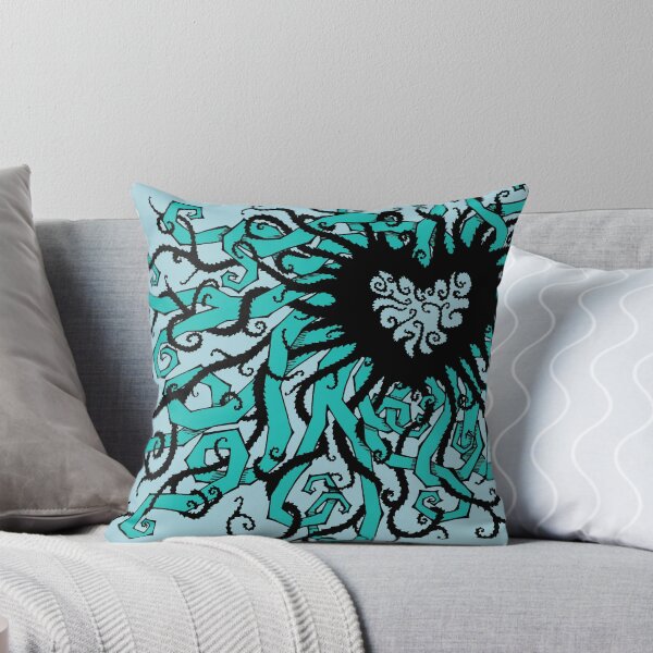 Item preview, Tangled Heart in Teal designed and sold by Metallic Visions.
