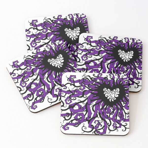 Item preview, Tangled Heart in Violet designed and sold by Metallic Visions.