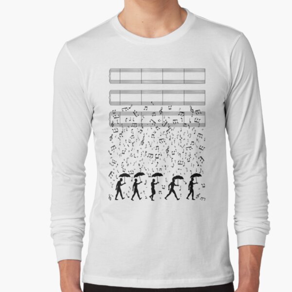 Singing in the Raaaain Long Sleeve T-Shirt