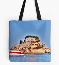 With the sun on her back.... Tote Bag