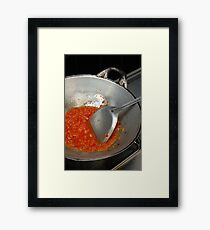 spicy chilli Framed Print