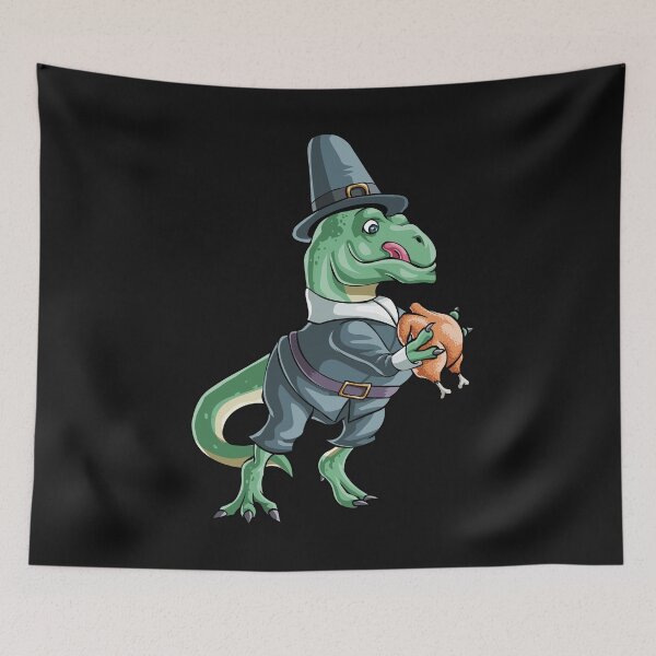 Item preview, Dinosaur eating Chicken designed and sold by Bendthetrend.