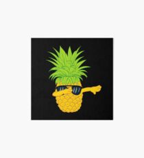 Swagger Dab Sunglasses Fruit Cool Pineapple Graphic T-shirt Summe Holidays Vacation Swag Dope Design Art Board Print