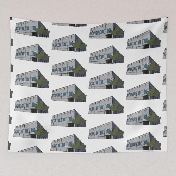 Item preview, The Office TV Show Building Doodle designed and sold by elmma design.