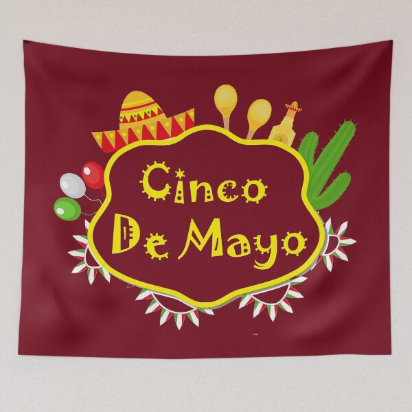 Item preview, CINCO DE MAYO MEXICAN FESTIVAL / CARNIVAL SUMBRERO, CACTUS  designed and sold by ReignGFX.