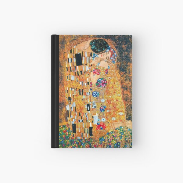 Gustav Klimt - The kiss Hardcover Journal