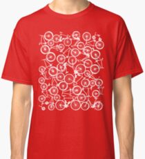 Pile of White Bicycles Classic T-Shirt