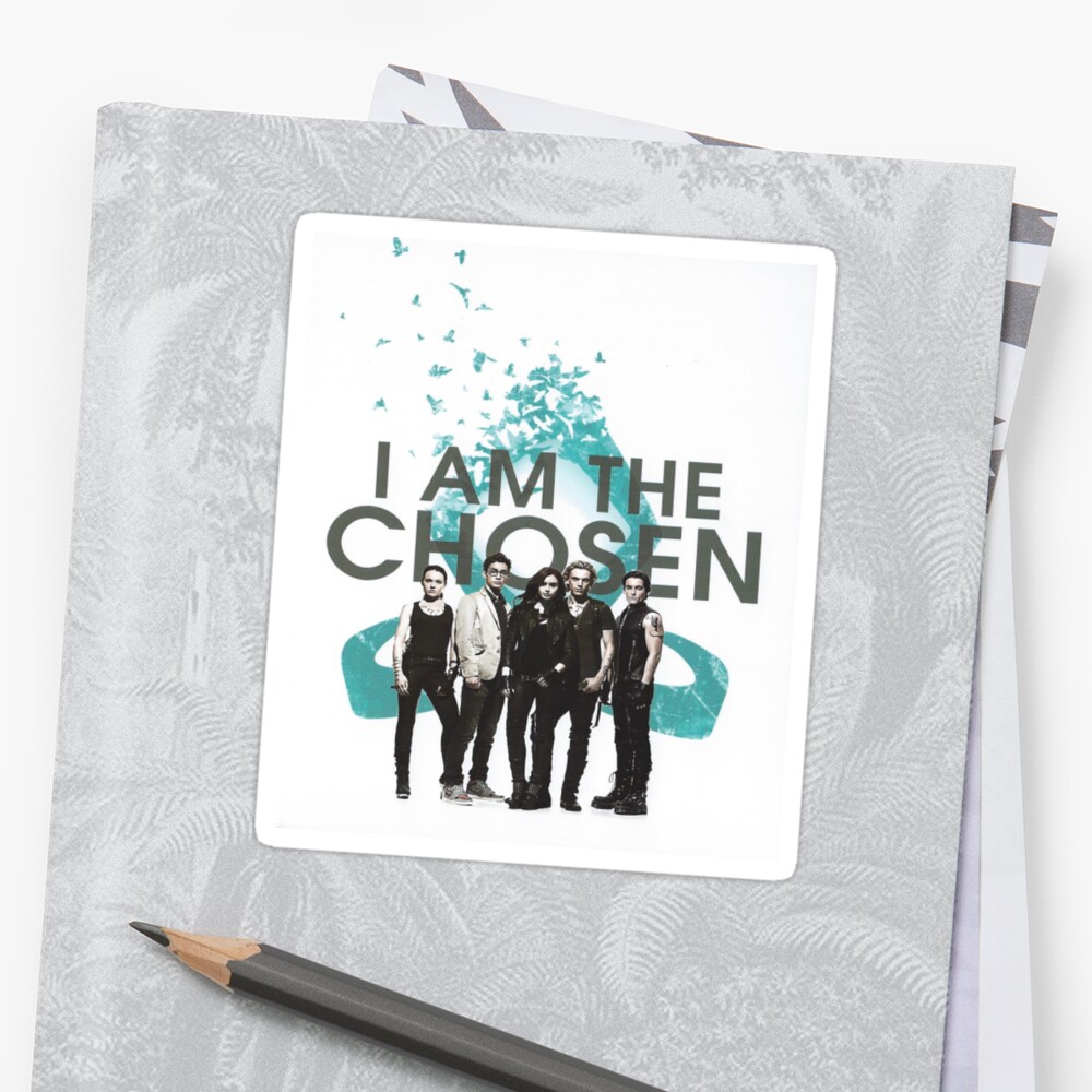 i-am-the-chosen-sticker-by-keirrajs-redbubble