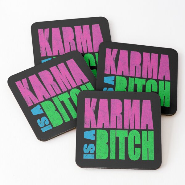 Item preview, Karma Is A Bitch designed and sold by flippinsg.