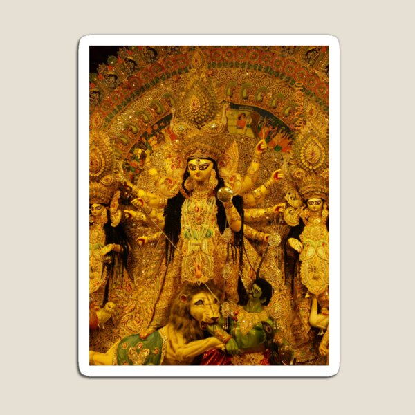 Durga Puja, 2010, Maddox Square, Kolkata, India Magnet