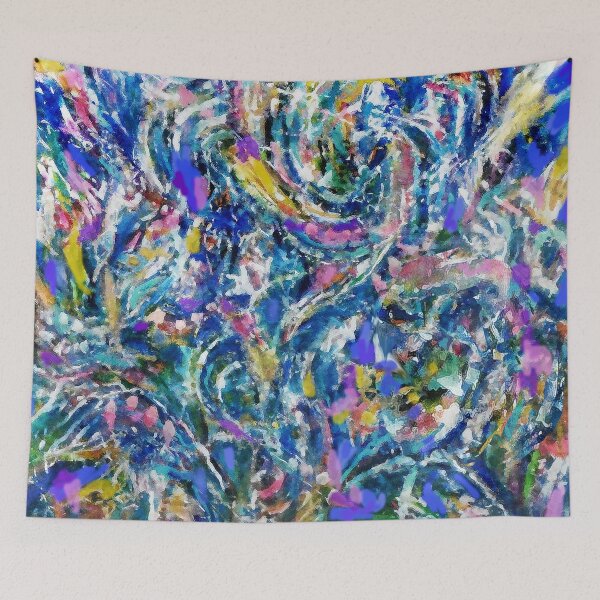 Item preview, "Aerial Winds" Abstract designed and sold by JeanBFitzgerald.