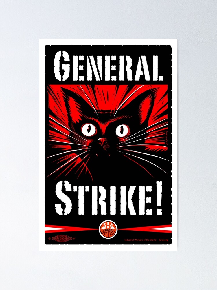 Alternate view of General Strike! Poster