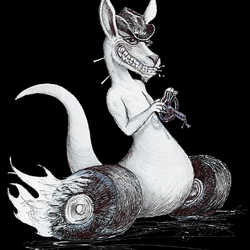 Artwork thumbnail, Hot Rod Roo by Stephen Haning