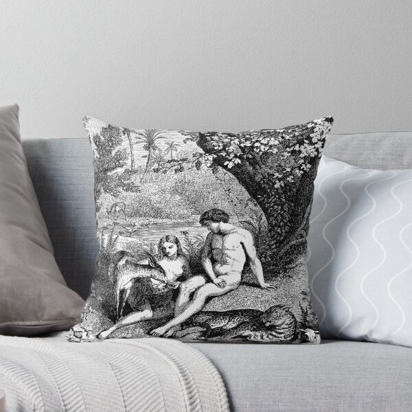 Item preview, Adam and Eve in the garden of Eden designed and sold by marmur.
