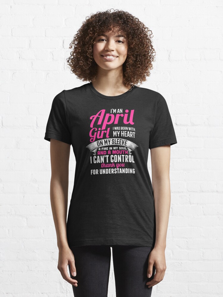 April girl best sale t shirt