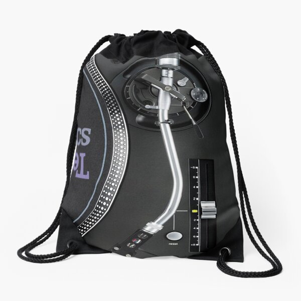 Technics Dj Old School Drawstring Bag