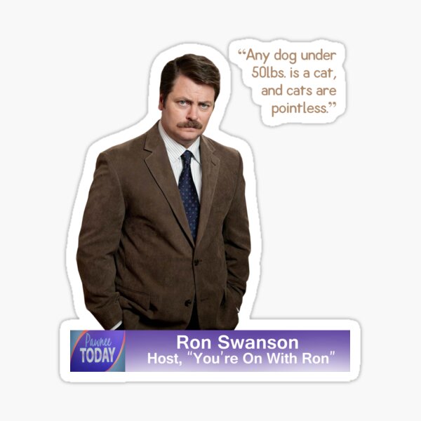 "Cats are pointless." Sticker by BrendanHouse Redbubble