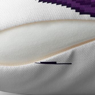 Alternate view of Pixel Eggplant Throw Pillow