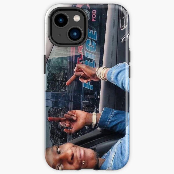 Junger Schläger und die Polizei iPhone Robuste Hülle