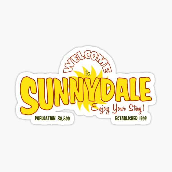 Welcome to Sunnydale Sticker