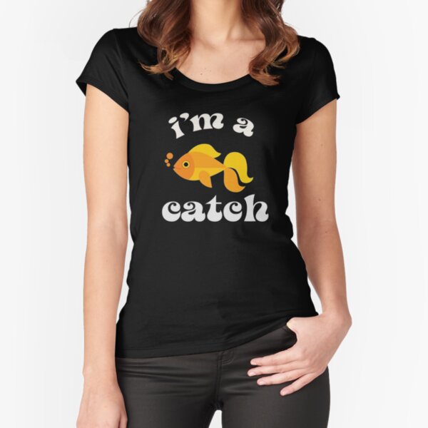 Comet Goldfish Fitted Scoop T-Shirt