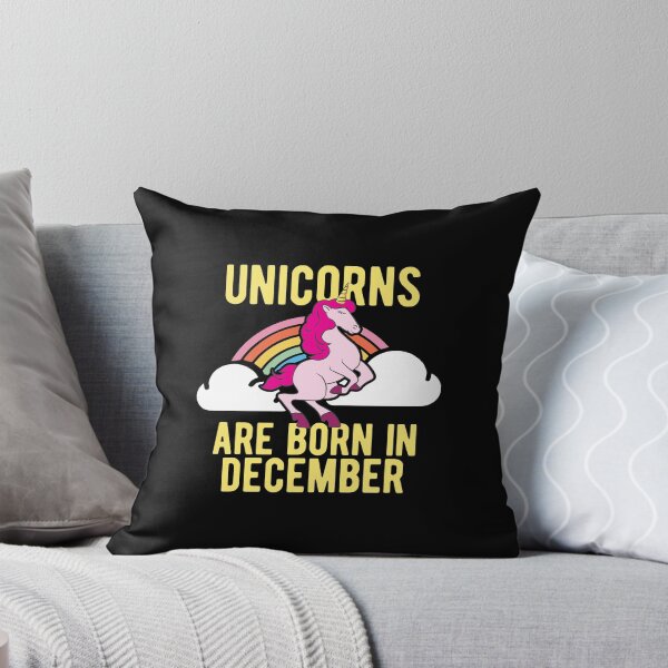 Item preview, Unicorns Are Born In December Shirt Birthday Month Gift Tee designed and sold by haselshirt.