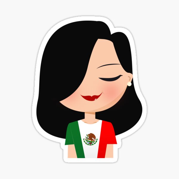 Item preview, Mexican Girl designed and sold by The Branhy  Stationery.