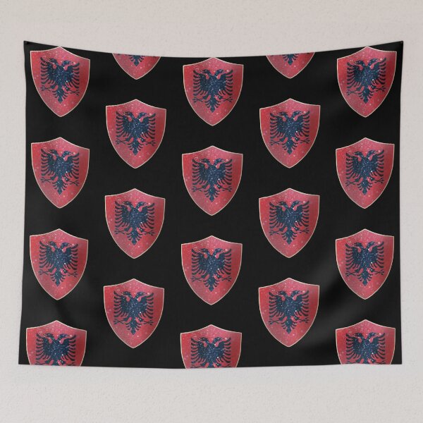 Item preview, Albania Flag Shield designed and sold by ockshirts.