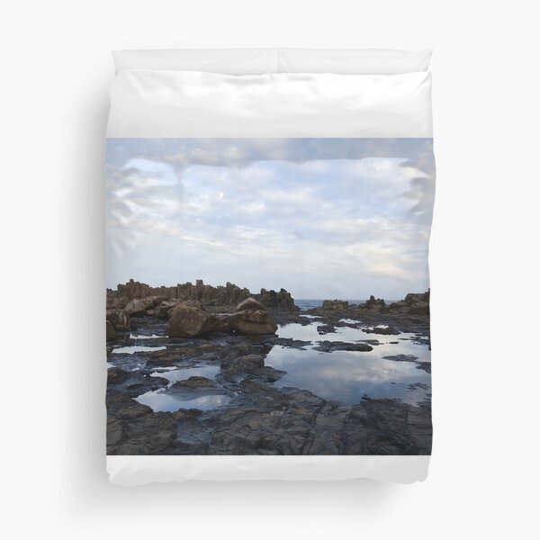 A Rocky Landscape Duvet Cover